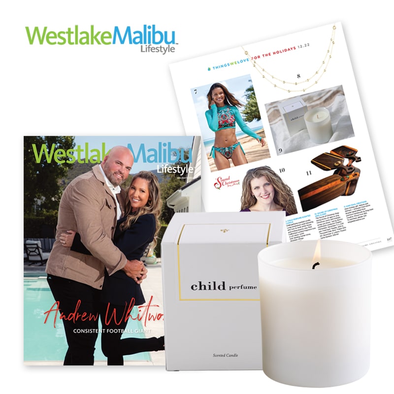 Child Perfume Scented Candle - details below