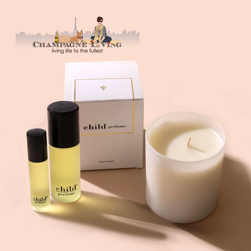 Child Perfume Roll On and Scented Candle - details below