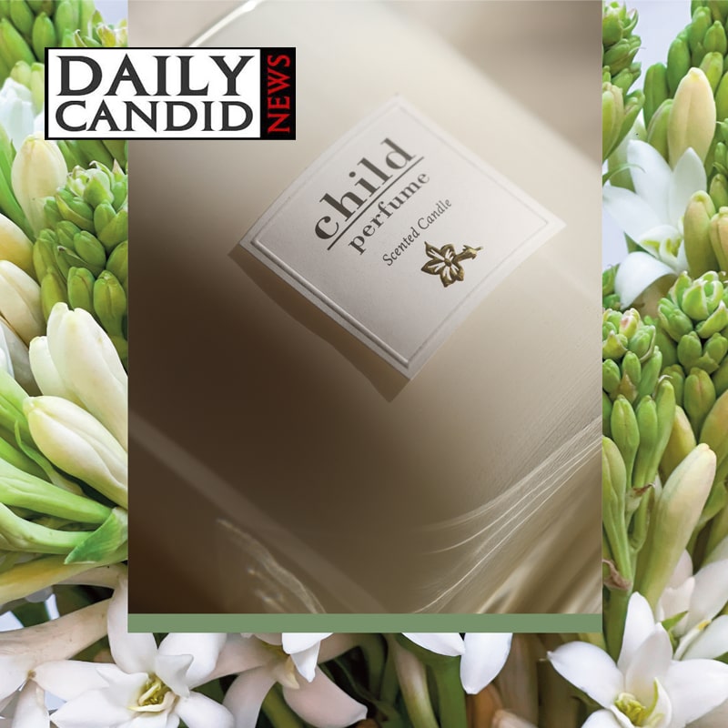 Child Perfume Scented Candle - details below