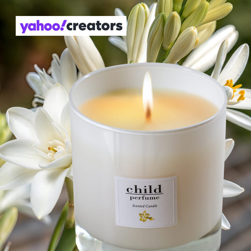 Child Perfume Scented Candle - details below